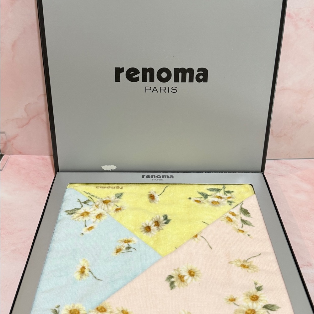 Floral Exfoliant & Scrub Set - Yellow, Blue, Pink